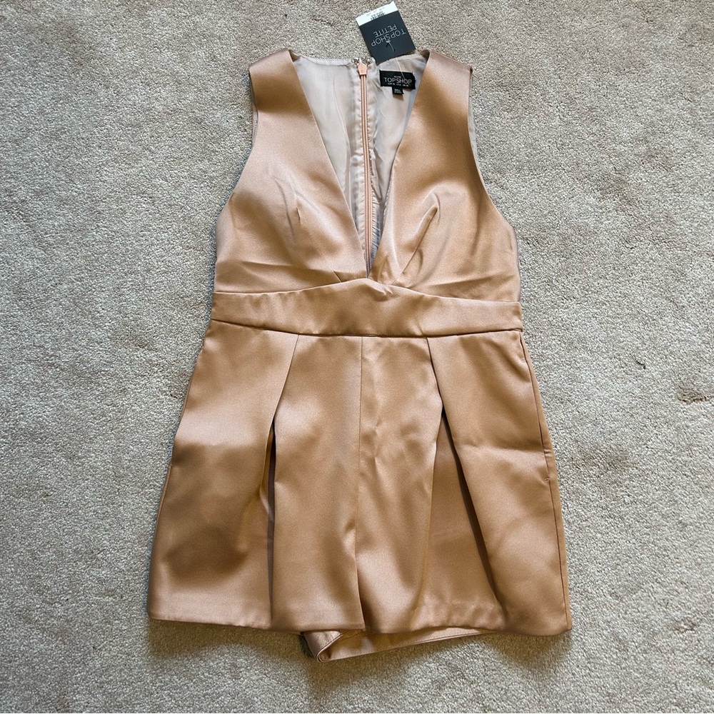 Topshop Champange Romper